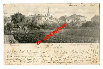 Tarnów Klasztor pp.Urszulanek 1901.r.