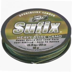 Sufix Heavy Core Camo Green 45lb 10m - U.S.A.