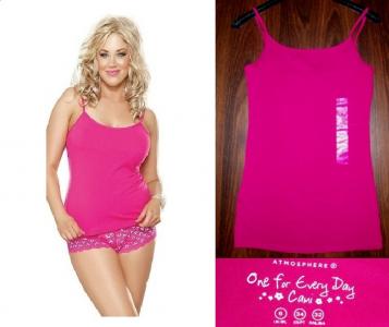ATMOSPHERE_long top / koszulka pink color_32/34