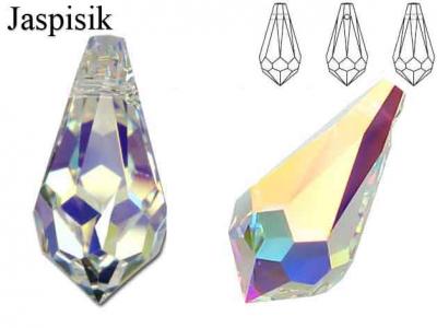 Jaspisik- Swarovski 6000 Drop 22mm Crystal AB