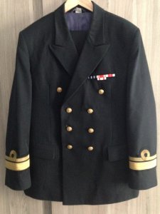 Oryginalny mundur oficera Marynarki Wojennej - 6059397736 - oficjalne  archiwum Allegro