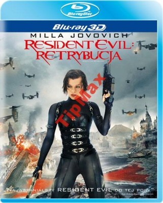RESIDENT EVIL RETRYBUCJA 3D / 2D  Blu-ray PL FOLIA