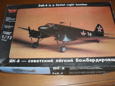 Model do sklejania Jak-6