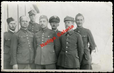 OFLAG II E Neubrandenburg 1941 oficerowie CENZURA