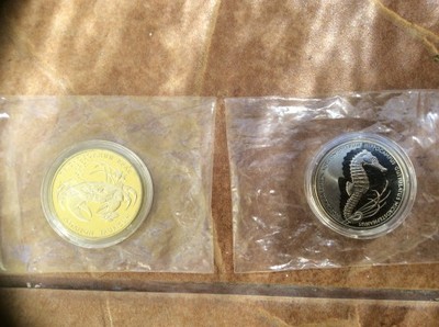 Dwie monety w cenie jednej. 2 UAH Krab i 2 UAH Kon