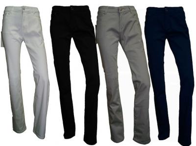 Wygodne spodnie jeansy z elastyną kolory 52