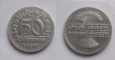 Niemcy 50 pfennig 1921 D
