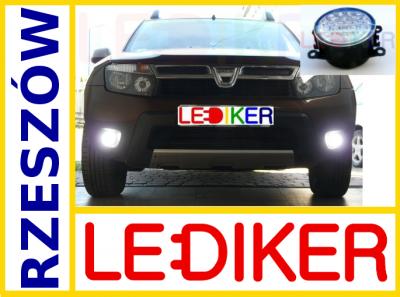 Dacia Duster - mocne światła dzienne LED Noxon OK2 - 4213915090 - oficjalne  archiwum Allegro