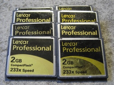 Karta Compact Flash CF 2GB LEXAR Professional 233x