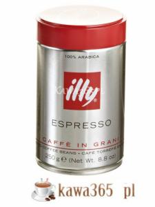 Kawa włoska ziarnista illy Espresso  250g
