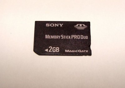 KARTA PAMIĘCI MEMORY SONY STICK PRODUO 2GB