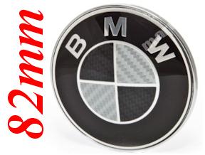 EMBLEMAT CARBON BMW 82mm 3 5 7 E36 E38 E39 E46 X1
