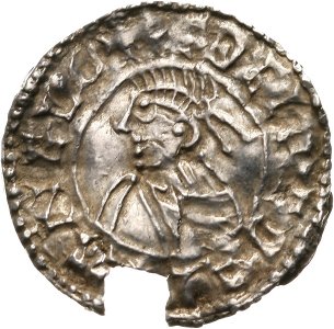 Aethelred II 978-1016, denar typu small cross,