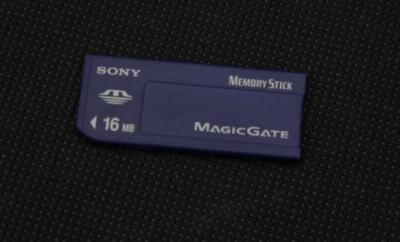 karta sony memory stick 16 mb magic gate