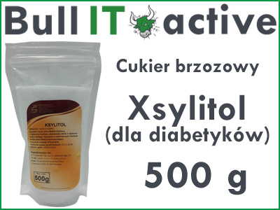 Ksylitol Xylitol Cukier brzozowy fiński spoży 500g