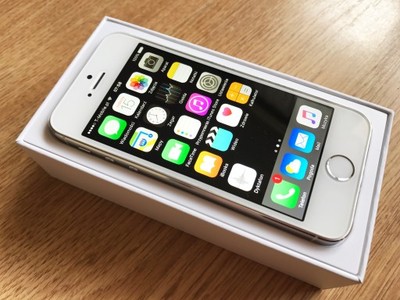 Apple iPhone 5S 16GB Silver Biały IDEALNY IDEAŁ