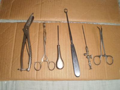 stare narzędzia chirurgiczne - szpital wojskowy - 5886734536 - oficjalne  archiwum Allegro