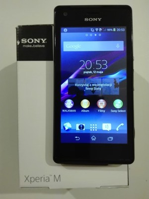 SONY Xperia M - smartfon telefon stan bardzo dobry