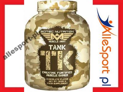 SCITEC Muscle Army Tank TK gainer masa 3000g 3kg