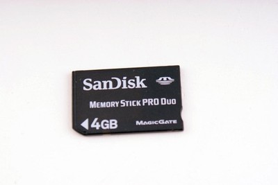 Karta 4 gb  Memory Stick Pro Duo