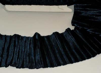 Taśma pliska plisa plisowana czarna 12cm - 2446562797 - oficjalne archiwum  Allegro