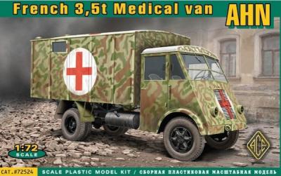 ACE 72524 French 3,5t truck AHN (medical van) (1:7
