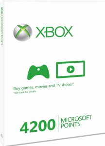 Xbox  Live  4200 punktow = 218zł!! mega okazja !