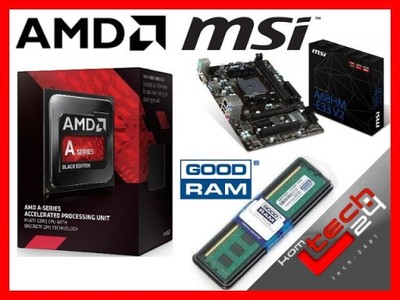 AMD A8-7650k 3,8Ghz 4MB + MSI A68HM-E33 V2 + 4GB
