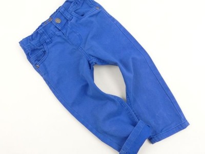 9027 DENIM *Niebieskie jeansowe spodenki* 98