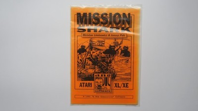 Atari XL / XE gra Mission Shark (Misja!) - w folii