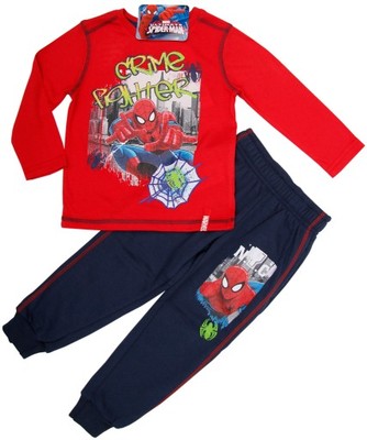 Spiderman komplet dresowy dresy Marvel dres * 104