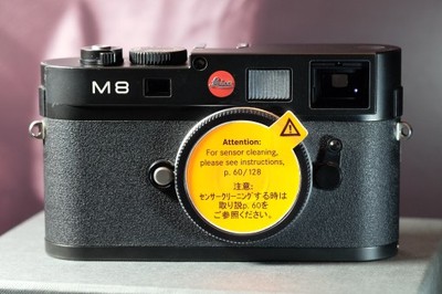 Leica M8 w zestawie z obiektywem