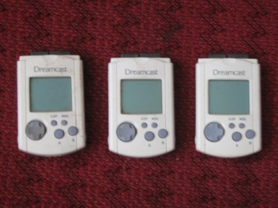 Dreamcast VMU - 3 sztuki
