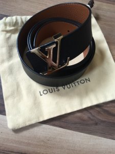 Louis Vuitton pasek męski oryginał M9151 - 6232552212 - oficjalne archiwum  Allegro