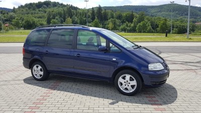 VW Sharan 7-os 2x klima nawiewy hak faktura 