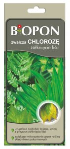 Biopon Preparat przeciw chlorozie żółte liście 20g