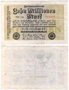 Niemcy, 10000000 Mark 22.8.1923, P. 106a