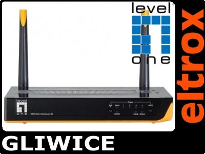 ROUTER DSL WIFI G/N300 + LANX4 LEVEONE 1044