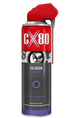 Smar silikonowy SPRAY 500 ml do uszczelek CX-80