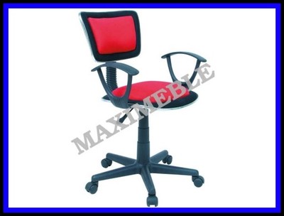 Fotel biurowy Q140 czerwone krzesło obrotow SIGNAL