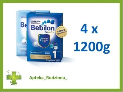 BEBILON 1 z PRONUTRA MLEKO 4x1200g _APTEKA_
