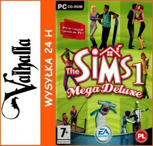 The Sims Mega Deluxe Edition Podstawa +3 Dodatki