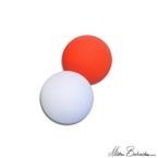 Bounce Ball matowa 69mm kolor POMARAŃCZOWY Mr