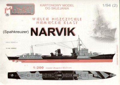 Niszczyciel niemiecki Z-32 klasy NARVIK Wydawnictw