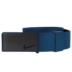 Nike sleek plaque belts blue