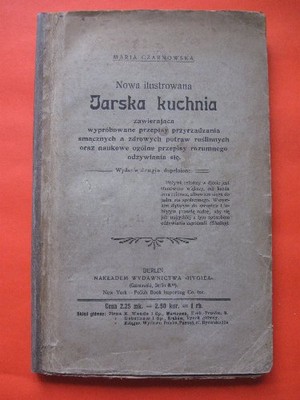 JARSKA KUCHNIA Nowa Ilustrowana CZARNOWSKA 1925