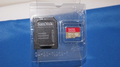 SanDisk Extreme 64GB microSDXC U3 90Mb/s NOWA