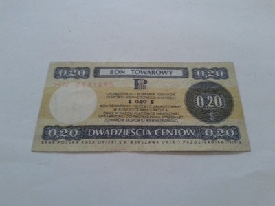 PRL BON  PEWEX O,20 DOL.  1979 R