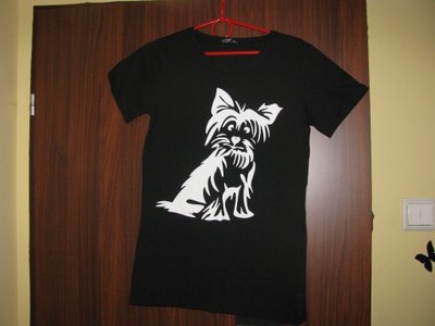 Super T-shirt bluzka pies . nowa M