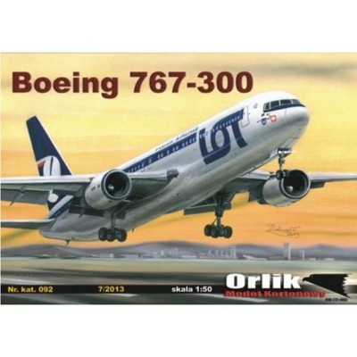 Orlik 092 Samolot pasażerski Boeing 767-300 1:50